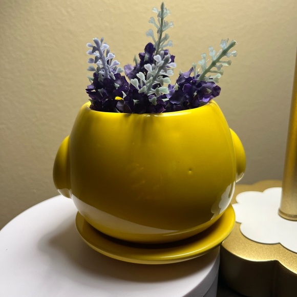 Ceramic Chicken Planter Adorable 4”x4” NWT - Picture 2 of 5